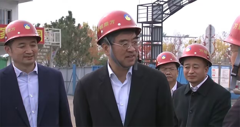 山东省委常委、青岛市委书记曾赞荣莅临青岛脑病康复医院项目调研